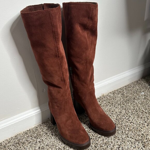 🦋Naturalizer Women's Suede Boots  SIZE 6 - Picture 5 of 8